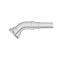 Alfagomma Slangpilaar Interlock G2 SAE-FLENS - 45° 3000Psi DN38 - 1.1/2