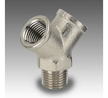 Metal Work Draadnippel Y stuk inschroef 2124003