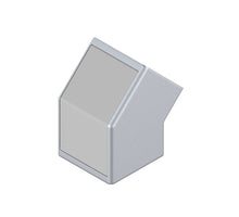 CONNECTOR          45° 30X30 GREY