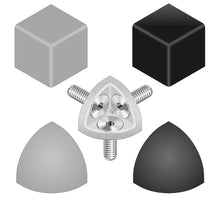 CAP COVER          W45X45,ESD