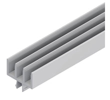 SLIDING DOOR PROF. 10 PVC L=2000MM GREY