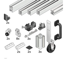 ASSEMBLY KIT       SCHIEBETUER 2000