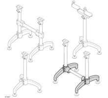 FOOT               BIPOD WITH FLANGE