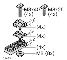 CONNECTING KIT     BS2/R;C;HQ2