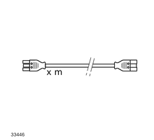 CONNECTING CABLE   GST MINI L=1 M