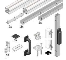 Bosch Rexroth Montagekit Doppeltuer 2000