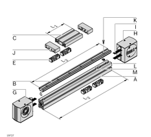 Bosch Rexroth Aandrijfkop LF6S Kurz