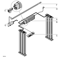 HAND SWITCH        CONTROL LIFT -3200N