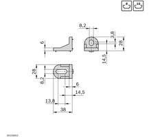 GUSSET             R28X28X38 8-10 SET