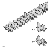 CONVEYOR CHAIN     65+ CLEAT L2898 VAR
