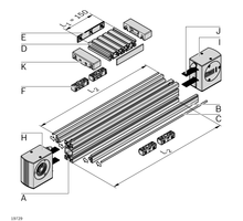 Bosch Rexroth Aandrijfkop LF6C Kurz